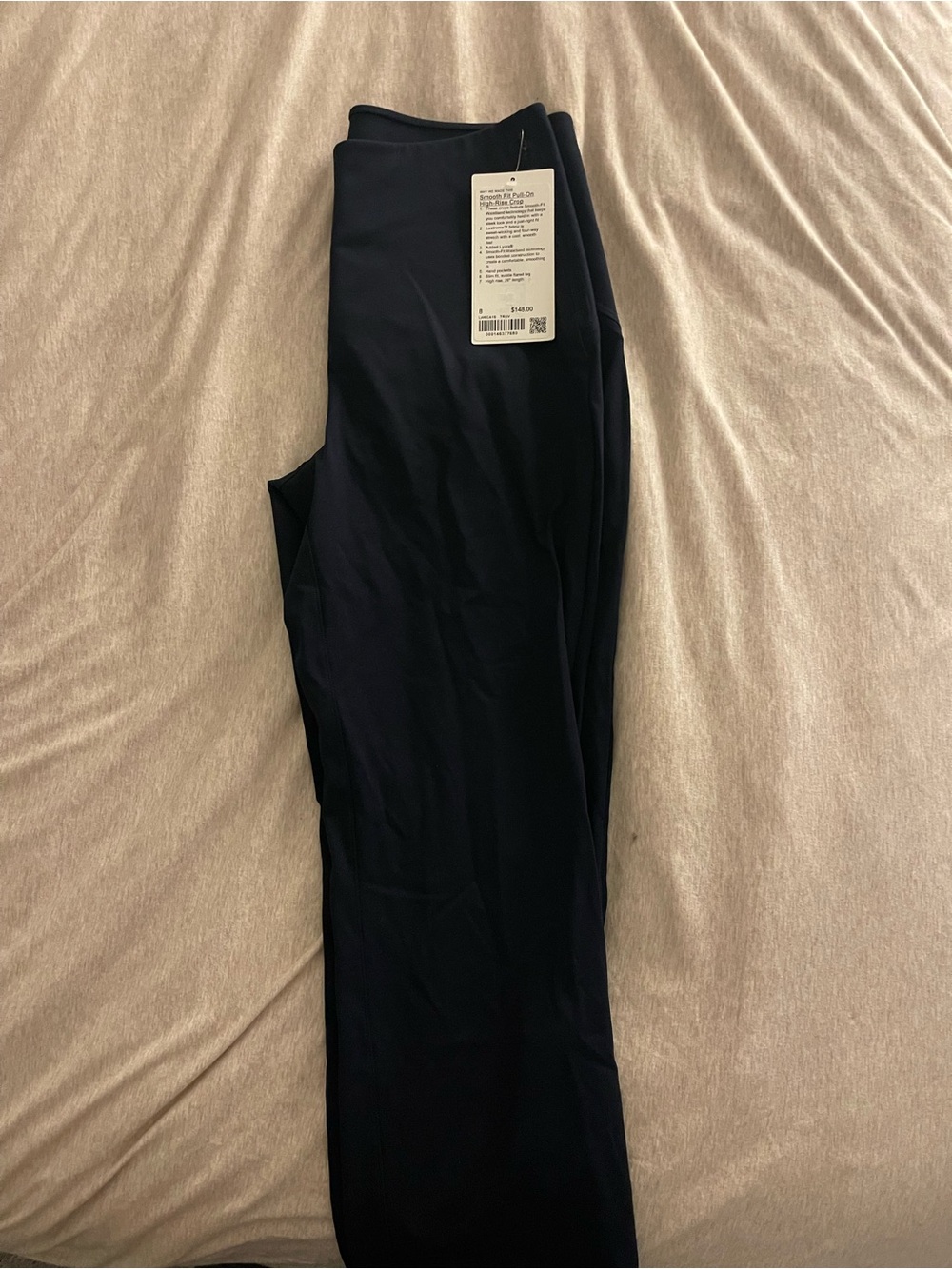 lululemon athletica Black Cropped Leggings